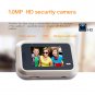X8 2.4 inch Screen 2.0MP Security Camera No Disturb Peephole Viewer, Support TF Card (Gold)