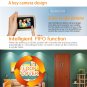 X8 2.4 inch Screen 2.0MP Security Camera No Disturb Peephole Viewer, Support TF Card (Gold)