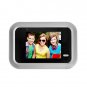 X8 2.4 inch Screen 2.0MP Security Camera No Disturb Peephole Viewer, Support TF Card (Silver)