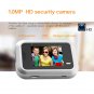 X8 2.4 inch Screen 2.0MP Security Camera No Disturb Peephole Viewer, Support TF Card (Silver)