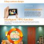 X8 2.4 inch Screen 2.0MP Security Camera No Disturb Peephole Viewer, Support TF Card (Silver)