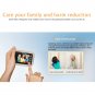 Danmini W8 2.4 inch Color Screen 1.0MP Security Camera No Disturb Peephole Viewer (Gold)