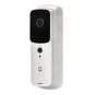 Intelligent WiFi 2.4G Doorbell Visual Remote Home Monitoring Doorbell Video Voice Intercom (White)
