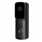 Intelligent WiFi 2.4G Doorbell Visual Remote Home Monitoring Doorbell Video Voice Intercom (Black)