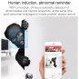 Intelligent WiFi 2.4G Doorbell Visual Remote Home Monitoring Doorbell Video Voice Intercom (Black)
