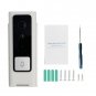 M200B WiFi Intelligent Square Button Video Doorbell (White)