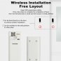 M200B WiFi Intelligent Square Button Video Doorbell (White)