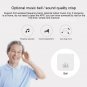 VESAFE Home VS-A10 HD 720P Security Camera Smart WiFi Video Music Ring Doorbell (White)