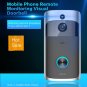 M3 720P Smart WIFI Ultra Low Power Video Visual Doorbel (Black)
