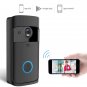 M4 720P Smart WIFI Ultra Low Power Video PIR Visual Doorbell (Black)