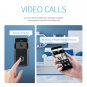M4 720P Smart WIFI Ultra Low Power Video PIR Visual Doorbell (Black)