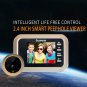 Danmini Q8 2.4 inch Color Screen 1.0MP Security Camera No Disturb Peephole Viewer (Gold)