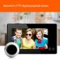 Danmini YB-43CH 4.3 inch Screen 1.0MP Security Camera Door Peephole (Black)