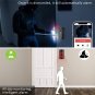 Smart WiFi Video Intercom Door Home Alarm Remote Monitoring, Typle:M9 + EU Plug