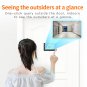 Danmini Q10 4.3 Inch Screen Motion Detection Camera Video Alarm Smart Digital Door Viewer (Gold)