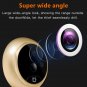 Danmini Q10 4.3 Inch Screen Motion Detection Camera Video Alarm Smart Digital Door Viewer (Gold)