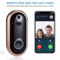 1080P Smart WiFi Doorbell Intercom Video Ring IR Entry Door Alert Wireless Security Chime Door