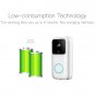 Anytek B60 720P Smart WiFi Video Visual Doorbell (White)