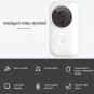 Original Xiaomi Youpin Dingling Smart WIFI Video Visual Doorbell (White)