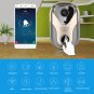 163Eye L1-NJ Smart Visual WIFI 1.3MP Network HD Intercom Doorbell (Rose Gold)