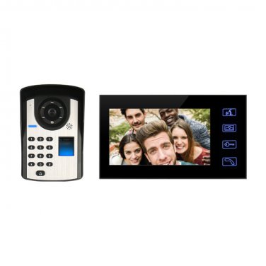 SYSD-806FD11 Rainproof Sunscreen Smart Video Doorbell with 7 inch HD Touch Screen