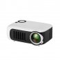 A2000 Mini Portable Projector 800 Lumen Supports 1080P LCD 50000 Hours Lamp Life (White)