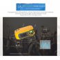 A2000 Mini Portable Projector 800 Lumen Supports 1080P LCD 50000 Hours Lamp Life (White)