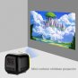 L1 Children Projector Mini LED Portable Home Speaker Projector, UK Plug (Black)