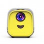 L1 Children Projector Mini LED Portable Home Speaker Projector, EU Plug (Black)