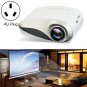 1080P HD Mini LED Projector for Home Multimedia Cinema, AU Plug (White)