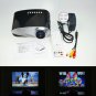 1080P HD Mini LED Projector for Home Multimedia Cinema, AU Plug (Black)