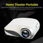 1080P HD Mini LED Projector for Home Multimedia Cinema, AU Plug (Black)