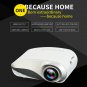 1080P HD Mini LED Projector for Home Multimedia Cinema, AU Plug (Black)