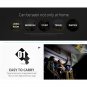 1080P HD Mini LED Projector for Home Multimedia Cinema, AU Plug (Black)
