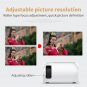 YG320 320*240 Mini LED Projector Home Theater, Support HDMI & AV & SD & USB (Silver)