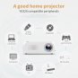 YG320 320*240 Mini LED Projector Home Theater, Support HDMI & AV & SD & USB (Silver)
