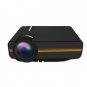YG400 800x480 1200LM Mini LED Projector Home Theater, Mobile Phone Version (Black)