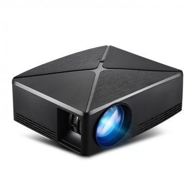 Vivibright C80 4 inch Single LCD Display Panel 1920 x 1080P Home Theater Projector (Black)