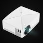 Vivibright C80 4 inch Single LCD Display Panel 1920 x 1080P Home Theater Projector (White)