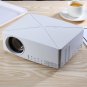 Vivibright C80 4 inch Single LCD Display Panel 1920 x 1080P Home Theater Projector (White)