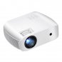 AUN F10 4 inch LCD Display Panel 1920 x 1200P Home Theater Projector (White)