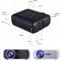 Uhappy U80 PRO 2200LM Android 4.4 Wireless Sync Display Home Theater LED WiFi Projector (White)