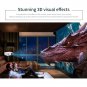 RD-805 Android WiFi LED Projector 800LM 800x480 Home Theater (Black)