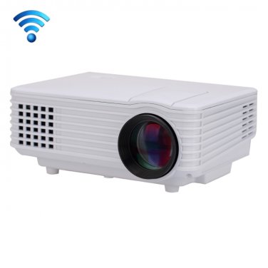 RD-805 Android WiFi LED Projector 800LM 800x480 Home Theater (White)
