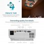 RD-805 Android WiFi LED Projector 800LM 800x480 Home Theater (White)