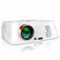 VS626 Android 3500ANSI Lumens 1080*720 Resolution LED+LCD Technology Smart Projector (White)