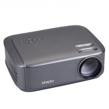 UHAPPY U68 Single LCD Panel 1080P LED HD Mini Projector