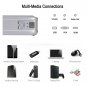UHAPPY U68 Single LCD Panel 1080P LED HD Mini Projector