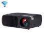 Uhappy U20 Pro WiFi 2600LM 1080P Home Theater 800*480 Mini Projector (Black)