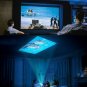 Android 4.0 Wifi Portable Mini LED Projector 5.0 inch LCD Screen for Home Theater